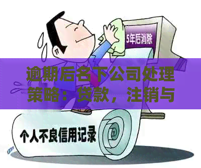 逾期后名下公司处理策略：贷款，注销与法人影响