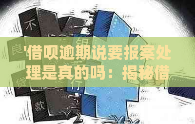 '借呗逾期说要报案处理是真的吗：揭秘借呗逾期后的处理方式'