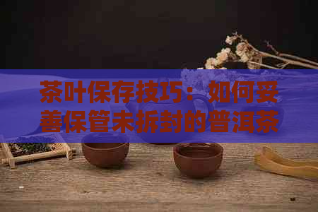 茶叶保存技巧：如何妥善保管未拆封的普洱茶饼？