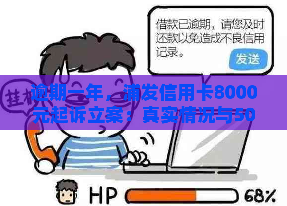 逾期一年，浦发信用卡8000元起诉立案：真实情况与5000元案例解析