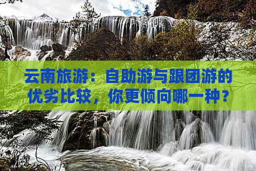 云南旅游：自助游与跟团游的优劣比较，你更倾向哪一种？