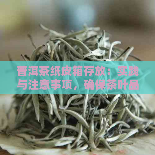 普洱茶纸皮箱存放：实践与注意事项，确保茶叶品质和安全