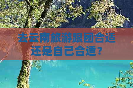 去云南旅游跟团合适还是自己合适？