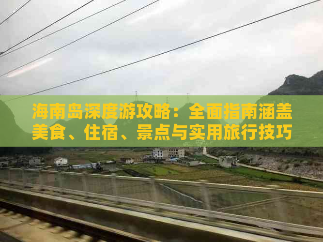 海南岛深度游攻略：全面指南涵盖美食、住宿、景点与实用旅行技巧