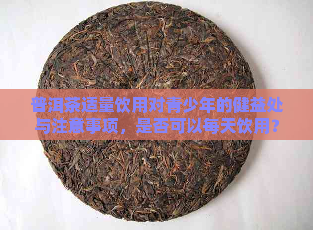 普洱茶适量饮用对青少年的健益处与注意事项，是否可以每天饮用？