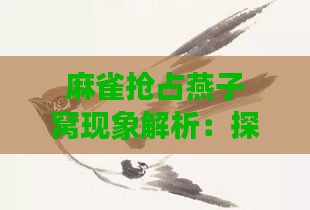 麻雀抢占燕子窝现象解析：探究其背后的自然预兆与生态意义