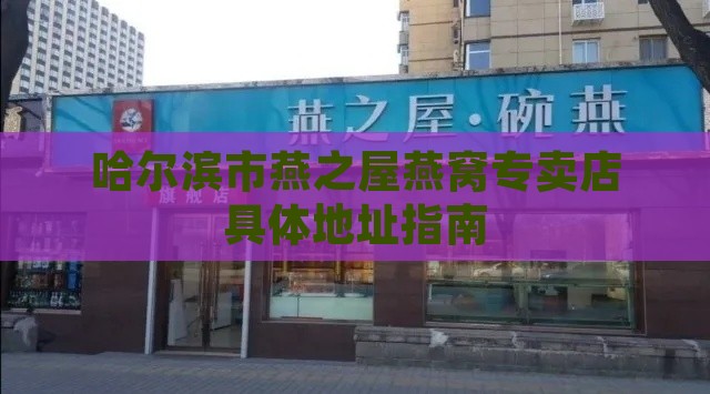 哈尔滨市燕之屋燕窝专卖店具体地址指南