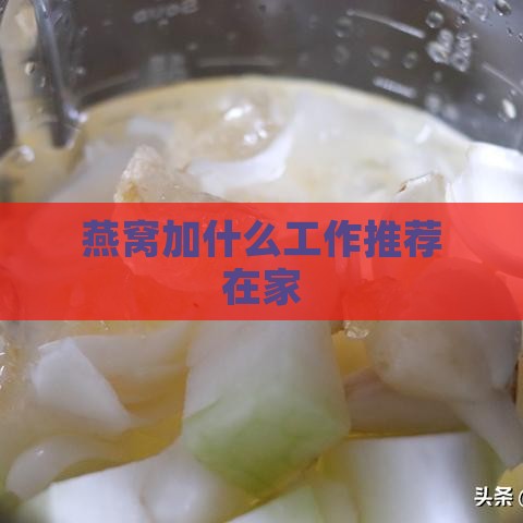 燕窝加什么工作推荐在家