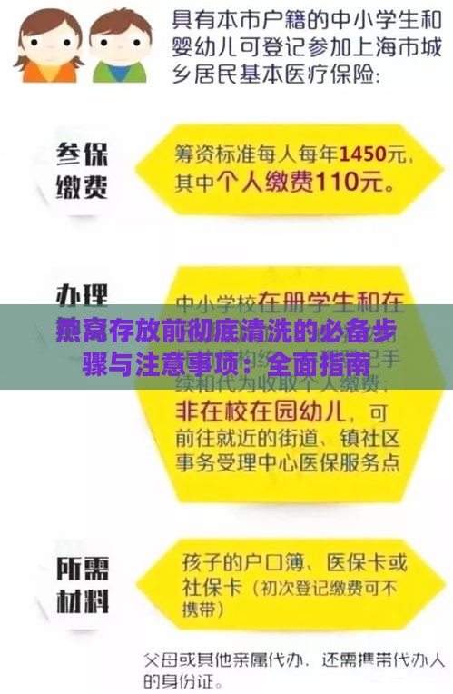 燕窝存放前彻底清洗的必备步骤与注意事项：全面指南