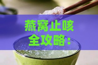 燕窝止咳全攻略：揭秘不同类型咳嗽的更佳燕窝搭配与功效