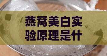 燕窝美白实验原理是什么