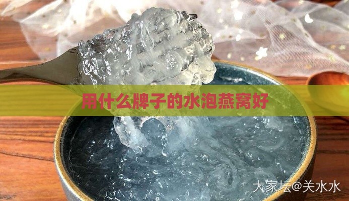 用什么牌子的水泡燕窝好