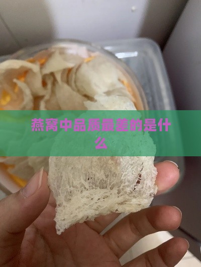 燕窝中品质最差的是什么