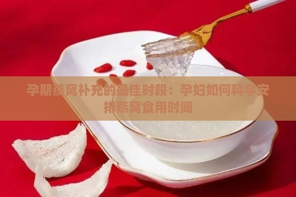 孕期燕窝补充的更佳时段：孕妇如何科学安排燕窝食用时间