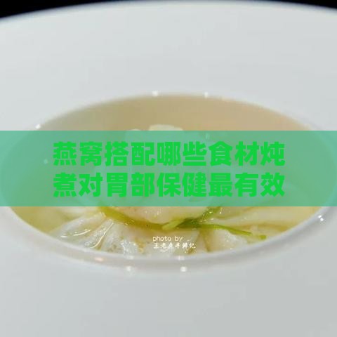 燕窝搭配哪些食材炖煮对胃部保健最有效？