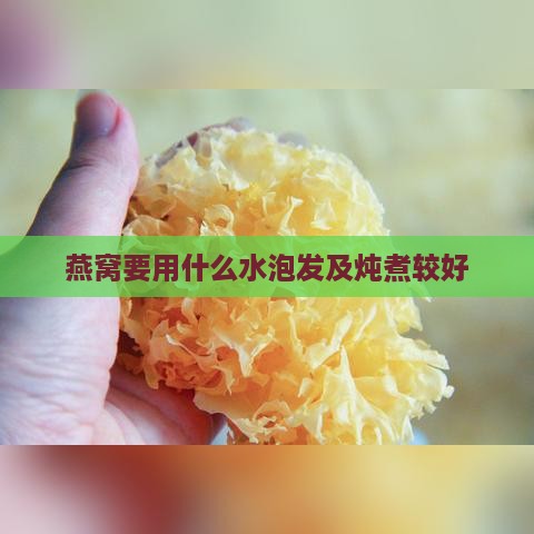 燕窝要用什么水泡发及炖煮较好