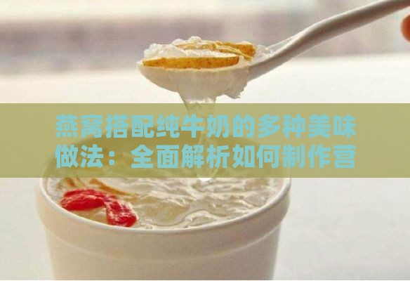 燕窝搭配纯牛奶的多种美味做法：全面解析如何制作营养满分的牛奶燕窝