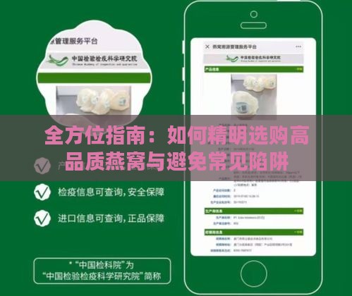 全方位指南：如何精明选购高品质燕窝与避免常见陷阱