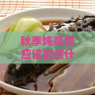 秋季炖燕窝应该加点什么食材：秋季炖燕窝更佳食材搭配推荐