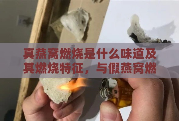 真燕窝燃烧是什么味道及其燃烧特征，与假燕窝燃烧差异对比