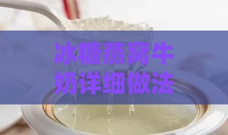 冰糖燕窝牛奶详细做法：一步到位，解决所有制作疑问与技巧