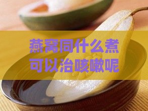 燕窝同什么煮可以治咳嗽呢：炖煮搭配润肺止咳食材一览