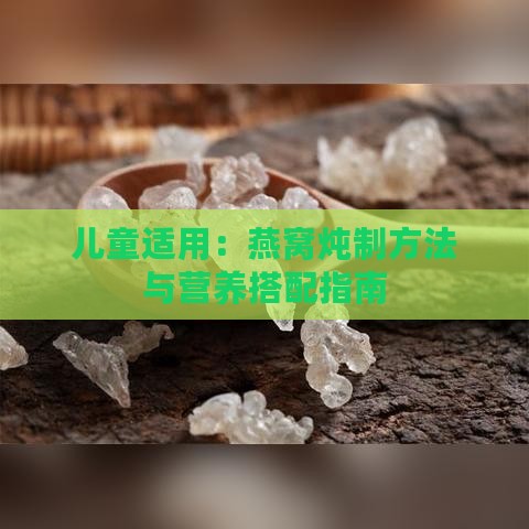 儿童适用：燕窝炖制方法与营养搭配指南