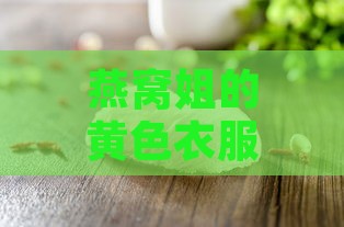 燕窝姐的黄色衣服叫什么名字：求解燕窝姐黄色衣物的名称之谜