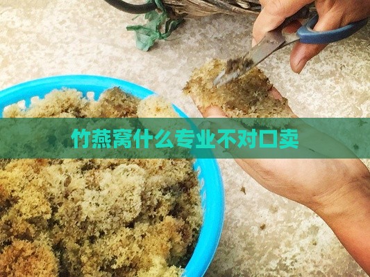 竹燕窝什么专业不对口卖