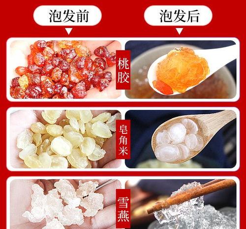 燕窝雪燕桃胶有什么差别：功效对比与区别分析