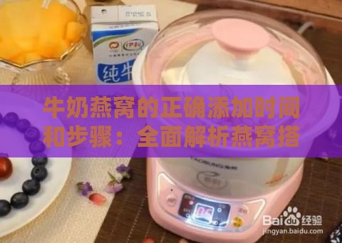 牛奶燕窝的正确添加时间和步骤：全面解析燕窝搭配牛奶的更佳时机与方法