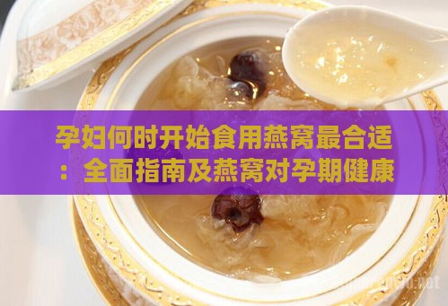 孕妇何时开始食用燕窝最合适：全面指南及燕窝对孕期健康的益处