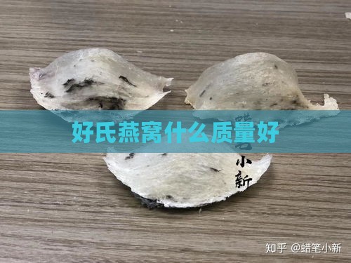 好氏燕窝什么质量好