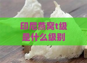 印尼燕窝t级是什么级别