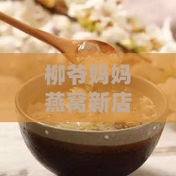 柳爷妈妈燕窝新店开业：全面探秘多元化美食与燕窝滋补新体验