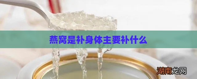 燕窝是补身体主要补什么