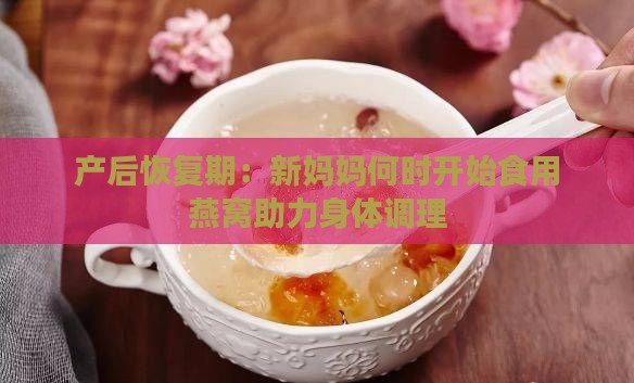 产后恢复期：新妈妈何时开始食用燕窝助力身体调理