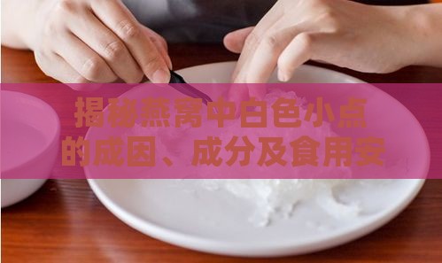 揭秘燕窝中白色小点的成因、成分及食用安全性