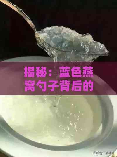 揭秘：蓝色燕窝勺子背后的独特含义与用途