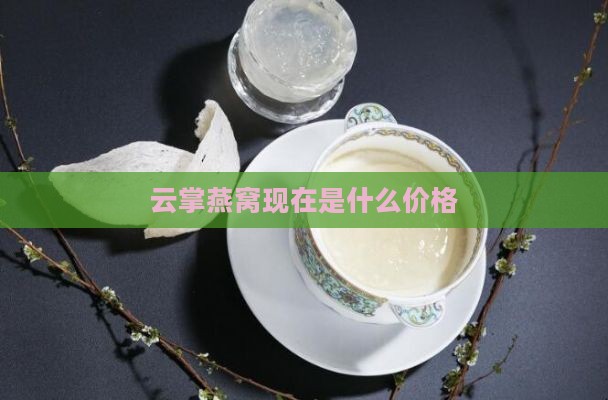 云掌燕窝现在是什么价格