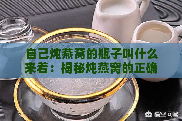 自己炖燕窝的瓶子叫什么来着：揭秘炖燕窝的正确器具选择