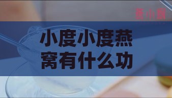 小度小度燕窝有什么功效