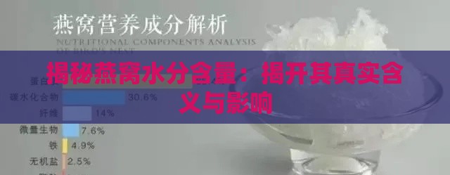 揭秘燕窝水分含量：揭开其真实含义与影响