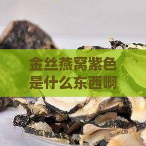 金丝燕窝紫色是什么东西啊：金丝燕窝的颜色是怎样的？