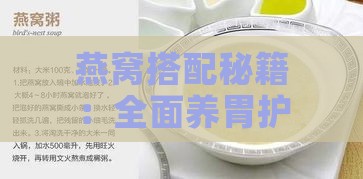 燕窝搭配秘籍：全面养胃护肝的炖煮指南与食材推荐