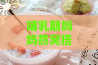 哺乳期妈妈燕窝搭配指南：探寻更佳营养组合