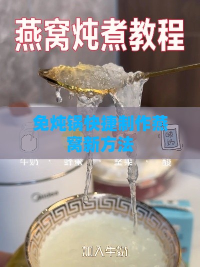 免炖锅快捷制作燕窝新方法