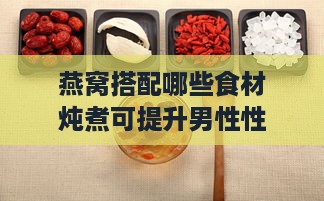 燕窝搭配哪些食材炖煮可提升男性性功能：全面食谱指南与功效解析