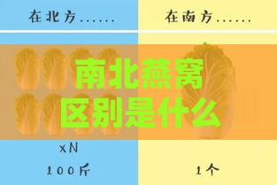 南北燕窝区别是什么意思：南北行燕窝差异解析