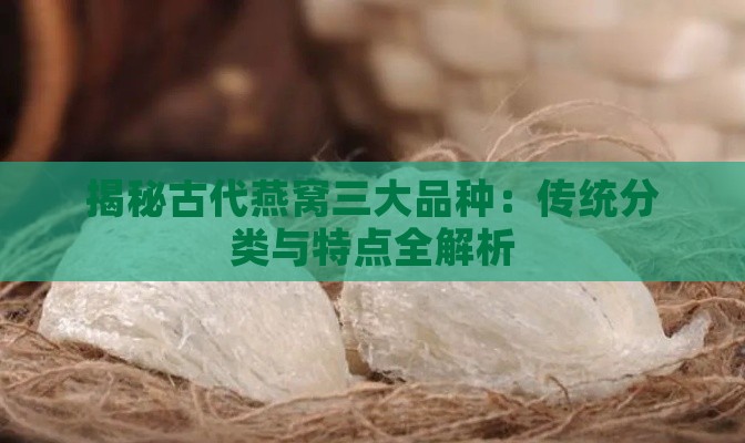 揭秘古代燕窝三大品种：传统分类与特点全解析